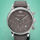 Emporio Armani Men's Luigi Chronograph Brown Watch - AR1734